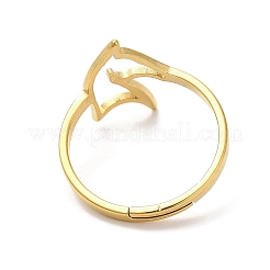 Ионное покрытие (ip) полое регулируемое кольцо из нержавеющей стали 304&nbsp;RJEW-L107-023G