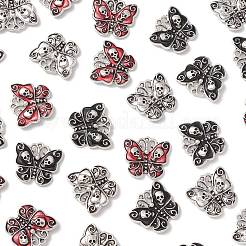 30шт 3 цвета сплава эмалевые подвески&nbsp;ENAM-CJ0004-23