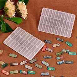 Силиконовые Молды для кулонов&nbsp;DIY-SZ0008-10