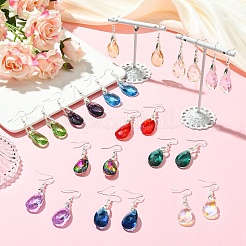 Серьги-капли из нержавеющей стали 304&nbsp;EJEW-YW00007