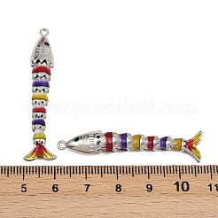 Латунные микро проложить кубического циркония подвески&nbsp;KK-H081-05P-04