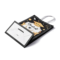 Прямоугольные бумажные пакеты на тему выпускного&nbsp;CARB-F012-01C