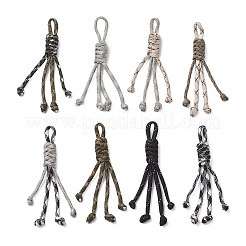 8 шт. подвесные украшения из парашютного шнура из полиэстера и спандекса&nbsp;HJEW-JM03793