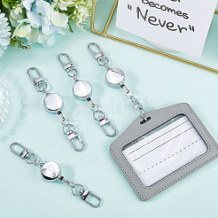 4 шт. прочные выдвижные застежки для брелка из сплава&nbsp;FIND-SC0016-49P