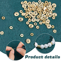 120 шт. 6 стиля латунных и сплавных бусин-разделителей&nbsp;FIND-PH0020-55