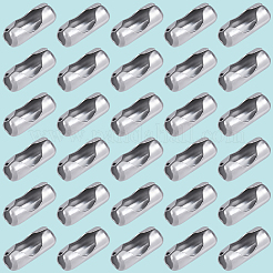 100 шт. шариковые цепные соединители из нержавеющей стали 304&nbsp;STAS-BBC0006-72