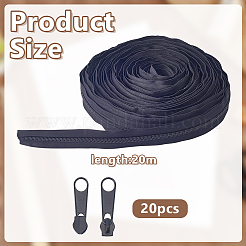 20м нейлоновые молнии&nbsp;FIND-AR0006-57