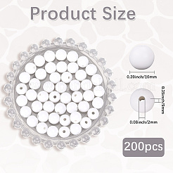 Непрозрачные акриловые бусины&nbsp;MACR-SP0001-85D