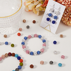 120 шт. 12 цвета проложить бусины для дискотечного шара RB-SC0004-85