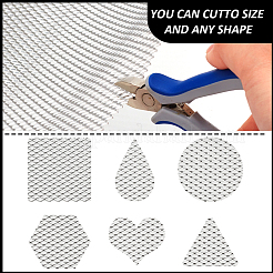 2шт 2 стиля универсальная сетка для автомобильной решетки&nbsp;AJEW-NB0005-80A