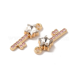 Подвески из сплава со стразами&nbsp;PALLOY-O106-12G-01
