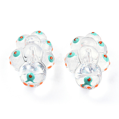 Прозрачные акриловые бусины&nbsp;ACRC-T012-01-A01-1