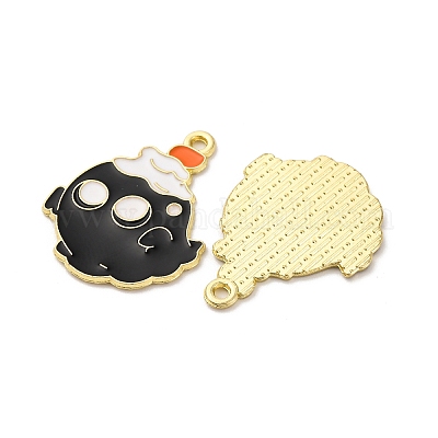 Подвески из сплава хэллоуина с эмалью&nbsp;LS-STAS-I354-01G-C01-1