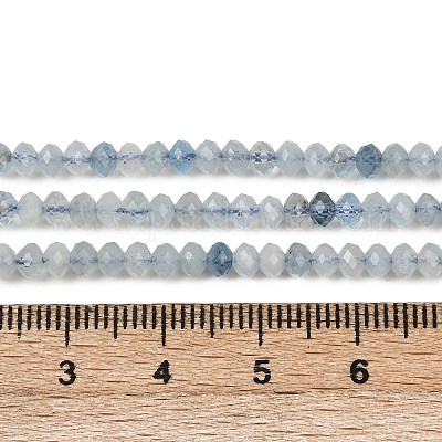 Природные Аквамарин бисер нитей&nbsp;G-L587-B02-01-A-1