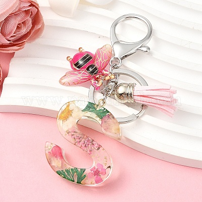 Брелок с кисточкой из смолы&nbsp;KEYC-YW00125-19-1