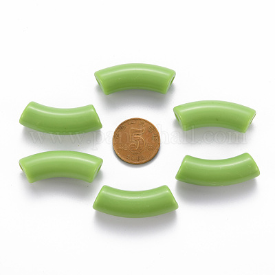 Непрозрачные акриловые бусины&nbsp;MACR-S372-001B-S031-1