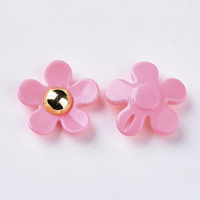 Непрозрачные акриловые бусины&nbsp;SACR-N007-D-01-1