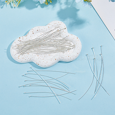 200 шт. Латунные булавки с шаровой головкой&nbsp;FIND-DC0004-75-1