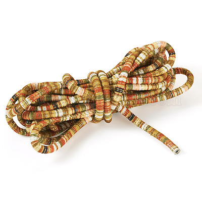 5 м шнур с эластичной обмоткой в этническом стиле&nbsp;OCOR-TA0002-44C-1