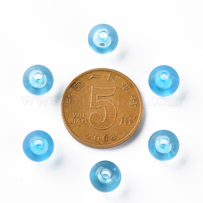 Прозрачные акриловые бусины MACR-S370-A8mm-755-1