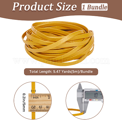 5м складной плоский шнур из искусственной кожи&nbsp;OCOR-WH20012-14A-11-1