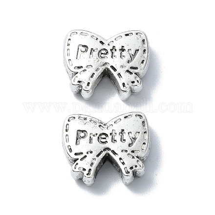 Сплавочные овальные бусины тибетского стиля &nbsp;TIBEB-F065-07AS-04-1