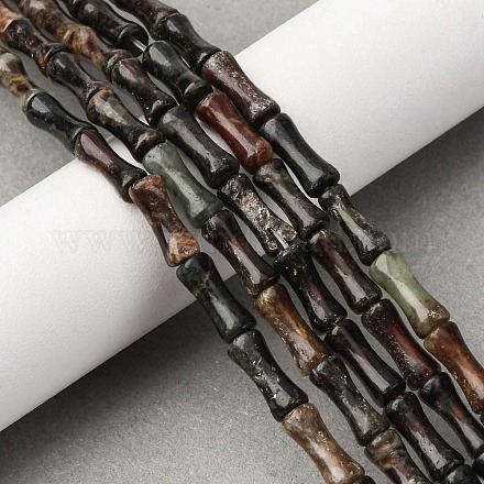 Природного биотита нитей бисера&nbsp;G-L624-G09-12x5mm-1