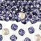 Preciosa® MAXIMA Crystal Fancy Stones, Czech Crystal, 435 36 132 Cushion Square, Dura Foiling, 20410 Tanzanite, 10x10mm