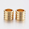 304 Stainless Steel Beads, Column, Golden, 12x10.5mm, Hole: 8.5mm