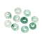Natural Jadeite Linking Rings, 10x3.5mm, Inner Diameter: 5mm