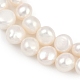 Нити из натурального культивированного пресноводного жемчуга PEAR-P064-20B-07A-01-4