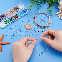 Стеклянные граненые бусины Rondelle&nbsp;EGLA-PH0002-3x2mm-02