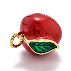 Латунь эмаль подвески&nbsp;KK-O140-03G