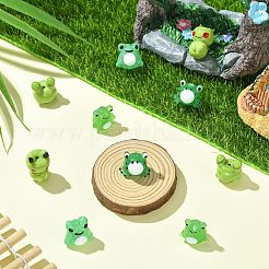 10 шт. 5 стиля лягушки для украшения дома&nbsp;LAMP-CJ0002-58