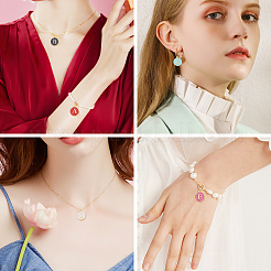 Сплав эмали подвески&nbsp;ENAM-SC0001-65