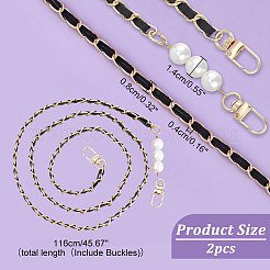 Ремни сумки из искусственной кожи&nbsp;FIND-WH0111-366B