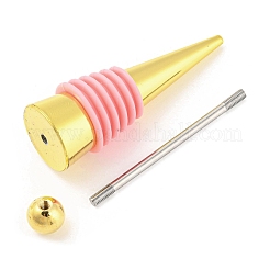 Пробка для красного вина из бисера своими руками&nbsp;LS-AJEW-Z016-03B-G