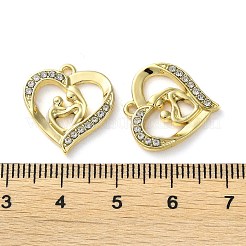 Подвески из сплава и страза&nbsp;PALLOY-P297-02G