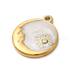 Подвески из нержавеющей стали 304 с эмалью&nbsp;STAS-B113-14G