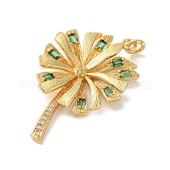 Стойки обшивки латунь микро проложить Циркон подвеску&nbsp;KK-U022-03C-G