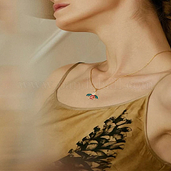 12 шт. Подвески из сплава с эмалью&nbsp;ENAM-LP0002-64