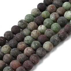 Естественный зеленый опал бисер нитей&nbsp;G-H045-A03-8MM-01