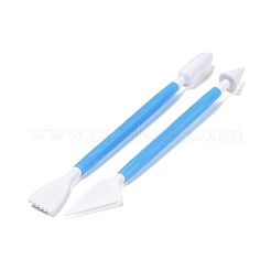 8шт пластиковые двойные головки для моделирования глины набор инструментов для лепки&nbsp;LS-TOOL-A011-02E