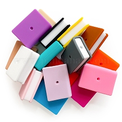 Книжные пищевые силиконовые бусины PW-WG54979-M