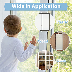 8 шт. детский замок безопасности из АБС-пластика для раздвижной двери&nbsp;KY-DC0001-18