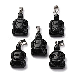 Природные подвески обсидиана&nbsp;G-B127-06P-06