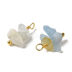 Природные морганит подвески&nbsp;KK-P242-31G-09