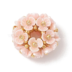 Смола имитация жемчуг бисер&nbsp;PALLOY-MZ01261