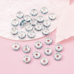 Латунь марки А горный хрусталь Spacer бисер&nbsp;RB-A014-Z8mm-03S