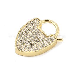 Латунные микро проложить кубического циркония подвески&nbsp;KK-P299-13G